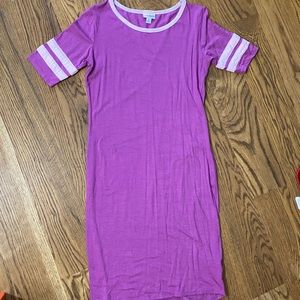 LuLaRoe Julia Dress - Size Medium